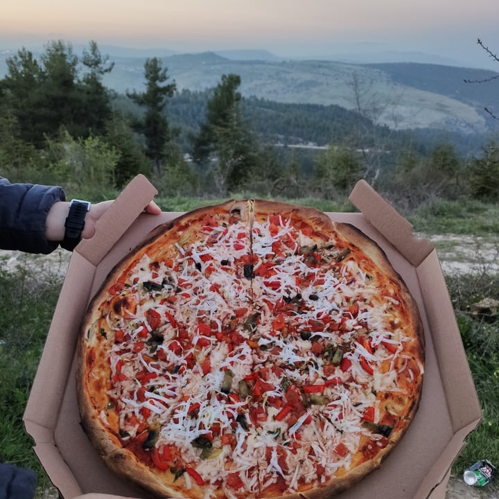 Pizzabella Rosh Pinna, Israel Special Vegan Pizza Review abillion