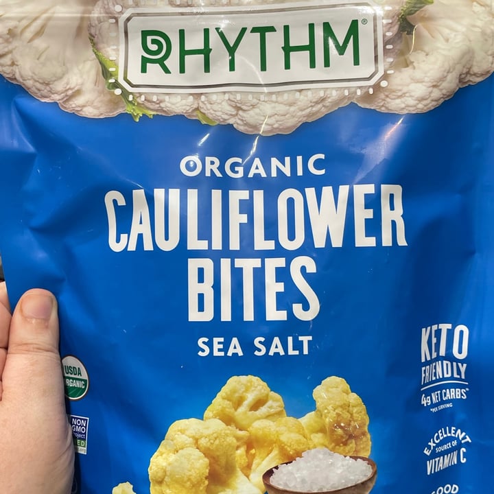 Rhythm Superfoods Organic Cauliflower Bites Sea Salt Review abillion