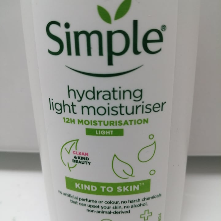 Simple Hydrating Light Moisturizer Review abillion