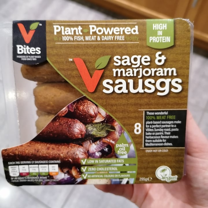 VBites Sage & Marjoram Sausgs Review abillion