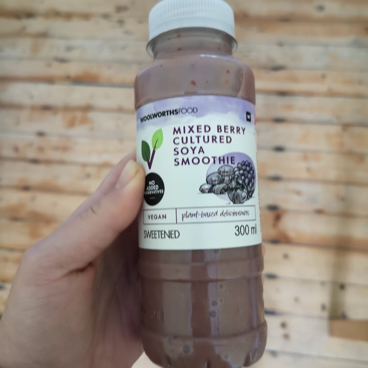 Woolworths Food Mixed Berry Cultured Soya Smoothie Reviews abillion