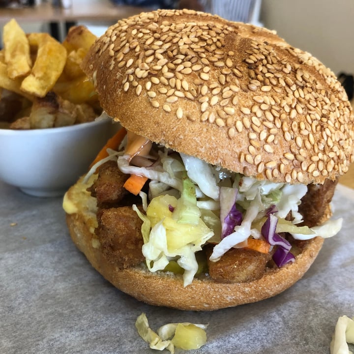 Knead Bakery Cape Town, South Africa The Southern Fried Vegan Chicken