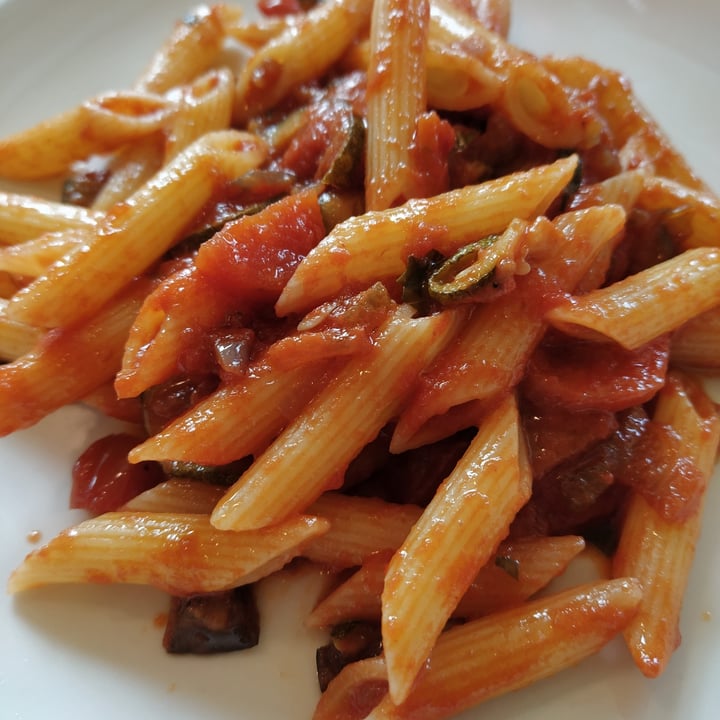 Ristorante Saint Luis Sapori Naturali Cordesco Italy Pennette Al Sugo Con Melanzane E Zucchine