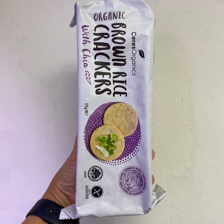 Brown Rice Crackers with Chia Review abillion