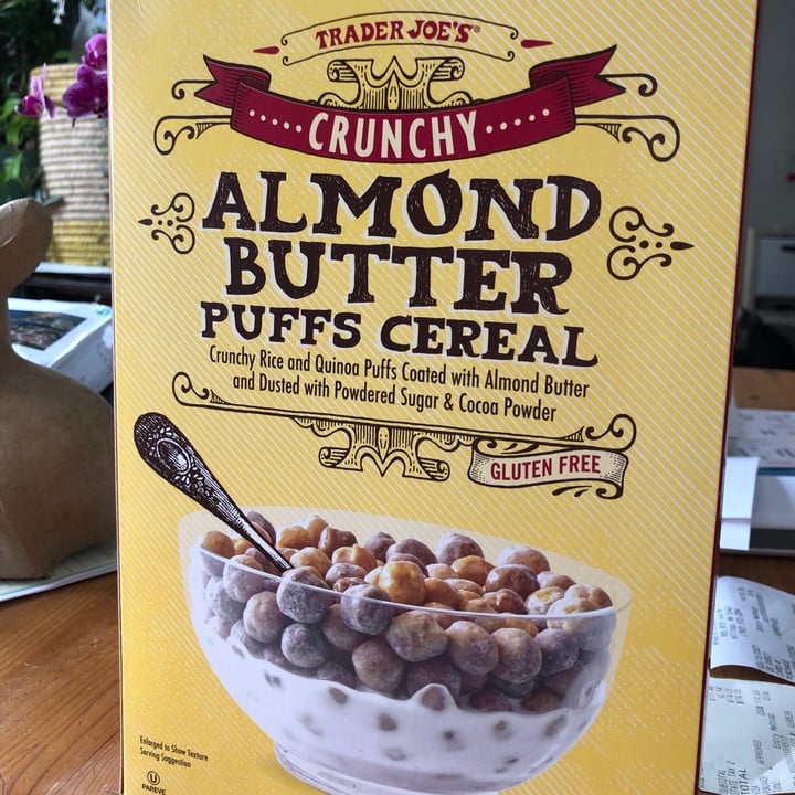 Trader Joe's Almond Butter Puffs Cereal Review abillion