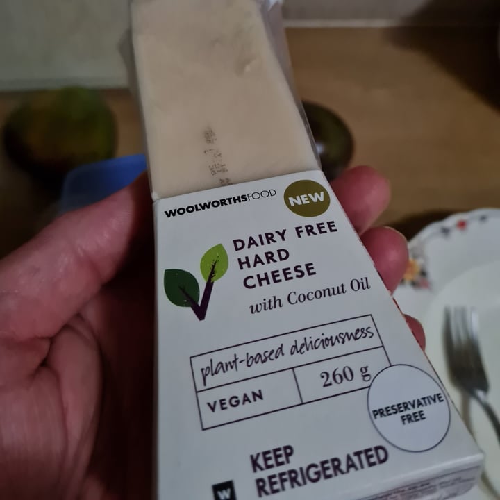 Woolworths Dairy free hard cheese Review abillion