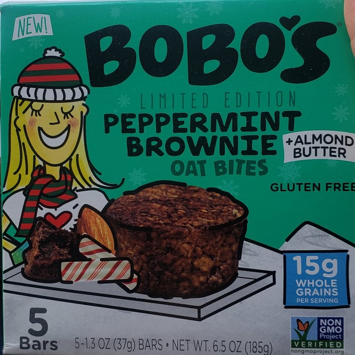 Bobo's Peppermint Brownie + Almond Butter Oat Bites Reviews abillion