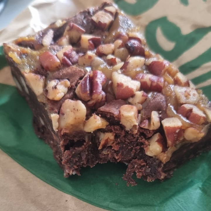 Starbucks Caramel Peacan Brownie Review abillion