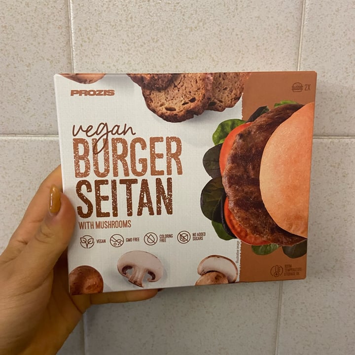 Prozis burger Seitan Mushroom Review abillion