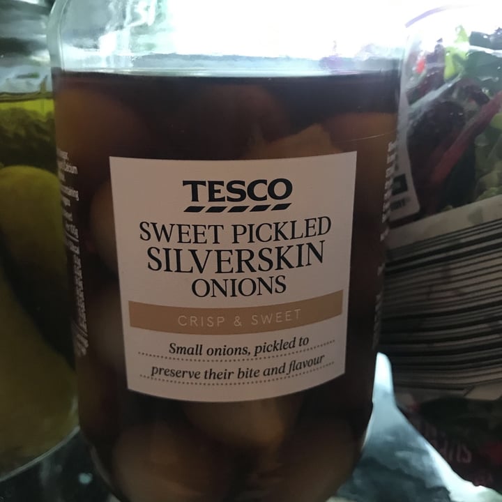 Tesco Sweet pickled onions Review abillion