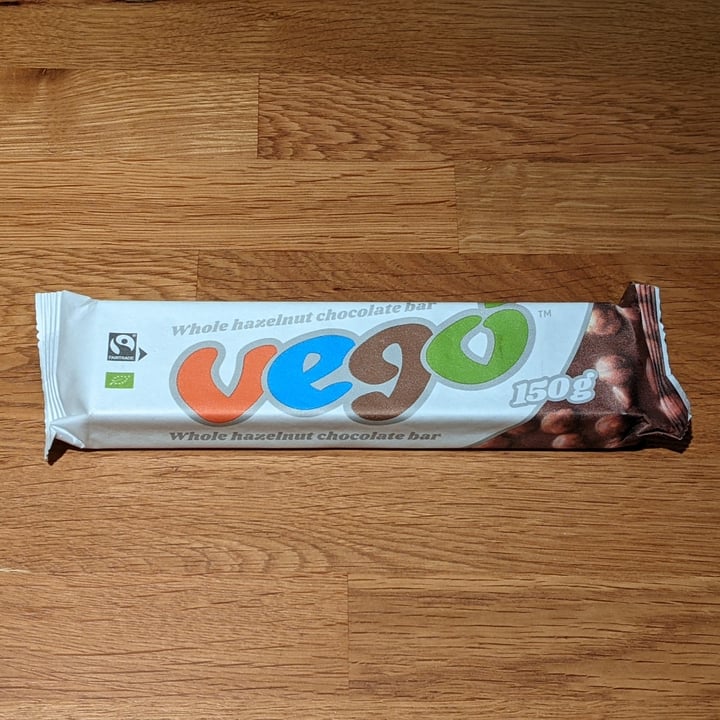 Vego Vego Whole Hazelnut Chocolate Bar 150g Review abillion