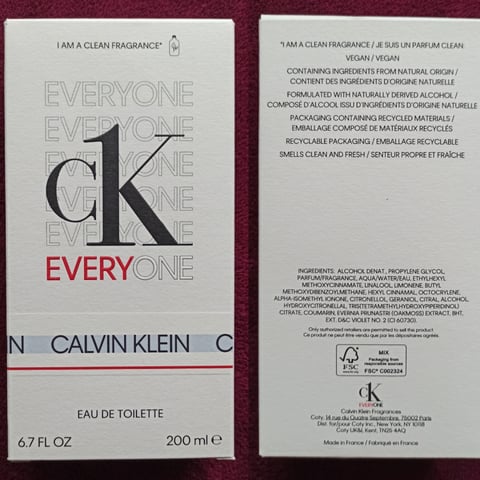 Calvin Klein CK Everyone Reviews | abillion