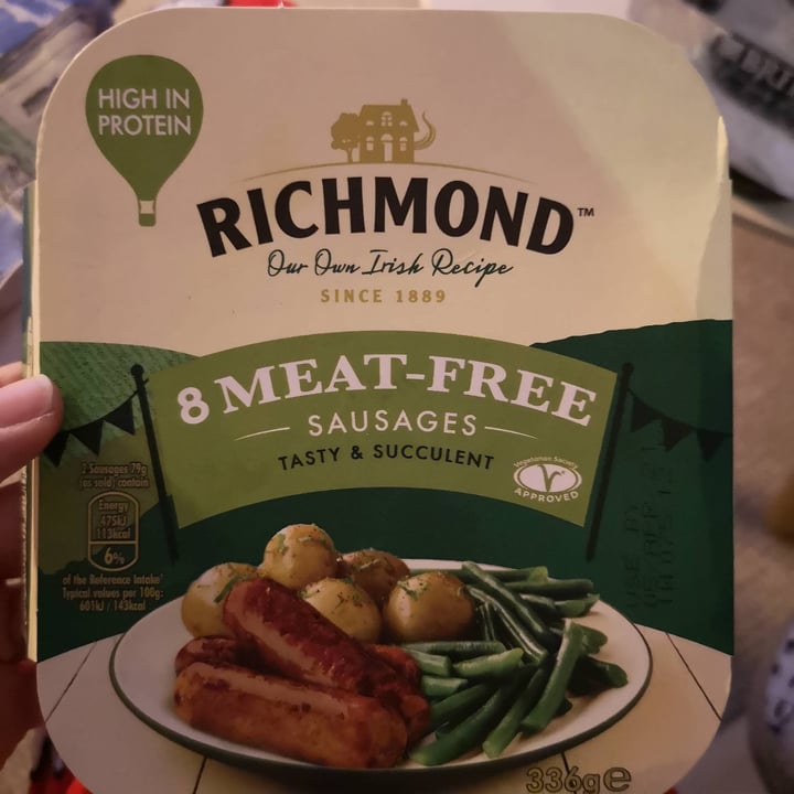 Richmond Richmond Meat Free Sausages Review abillion