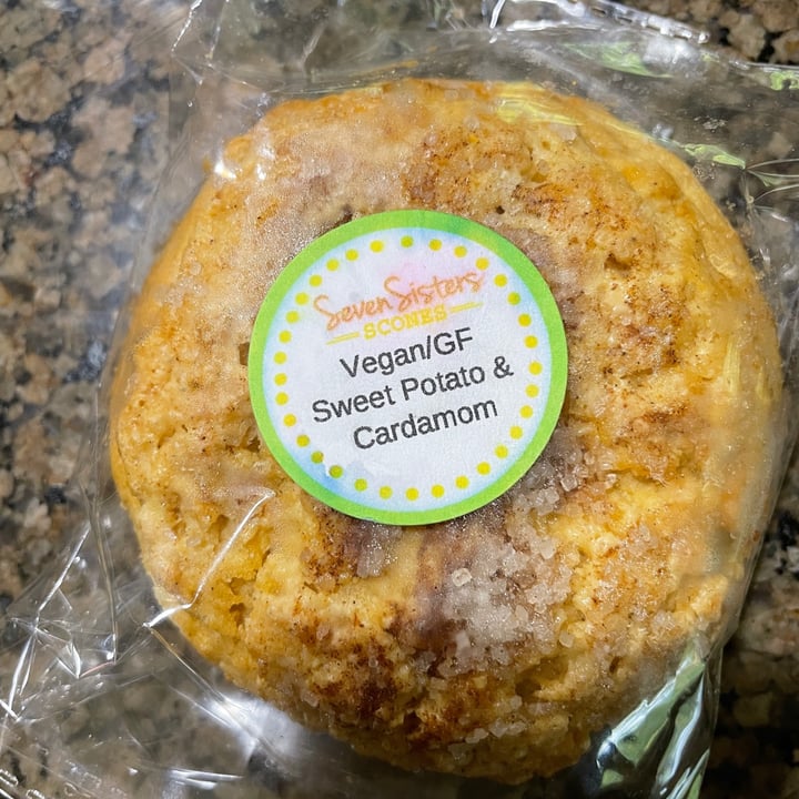 Seven sisters scones Vegan/gf sweet potato & cardamom Review abillion