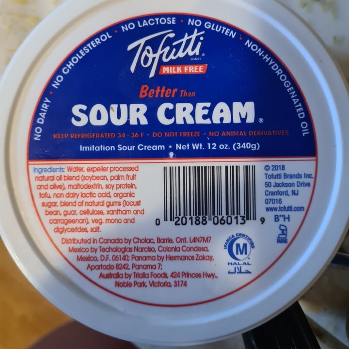 Tofutti Better than Sour Cream Review abillion