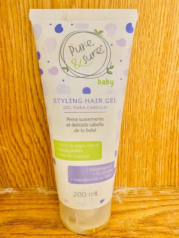 Pure and Sure Styling Hair Gel Review abillion