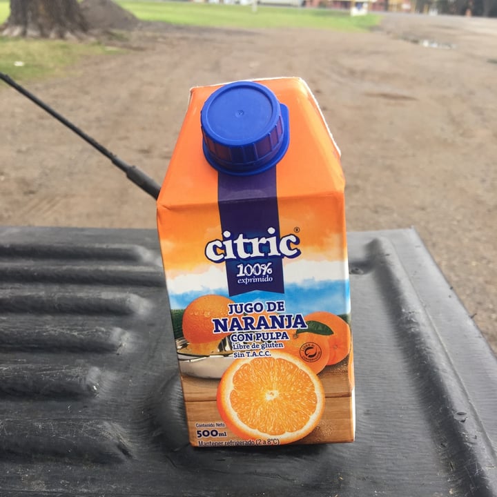 photo of Citric Jugo de naranja Con Pulpa shared by @marzonicolas on  10 Sep 2021 - review