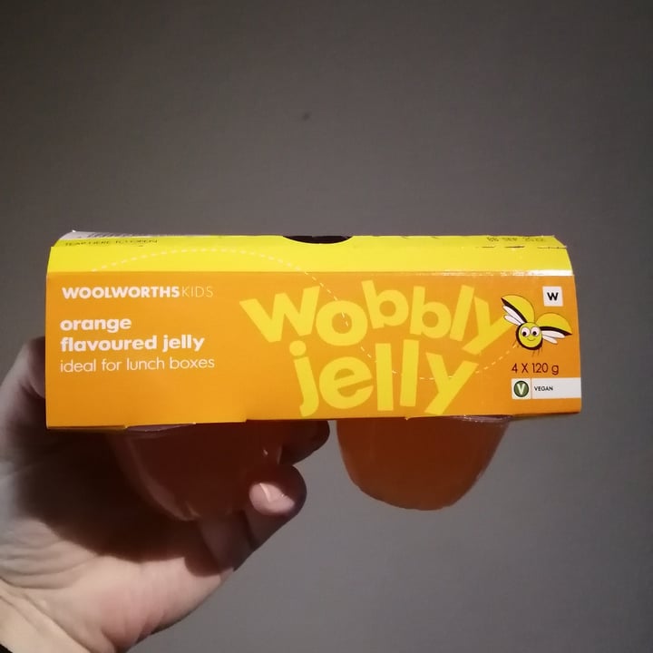 Woolworths Wobbly Jelly Orange Flavour Review abillion