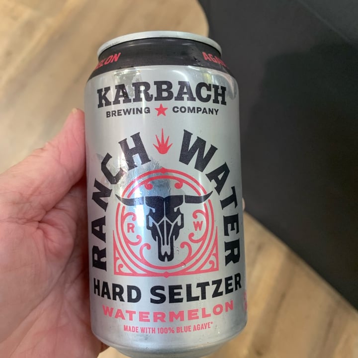 Karbach Brewing Company Ranch Water Hard Seltzer Watermelon Review