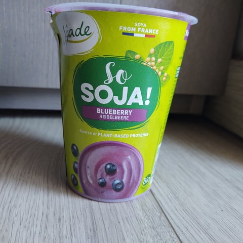 Sojade, So Soja! Blueberry - Heidelbeere Soya Yogurt alternative 400g, yogurt, dairy alternatives, food, review