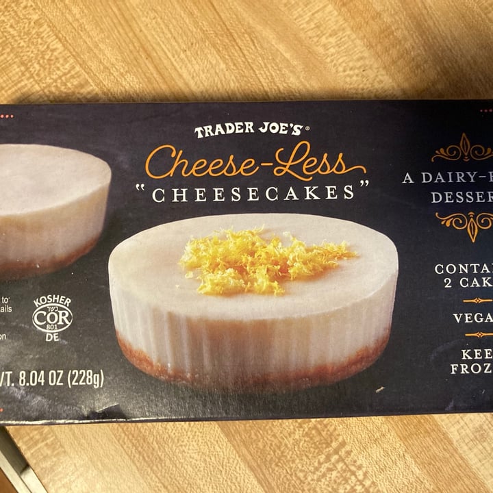 Trader Joe's CheeseLess Cheesecake Review abillion