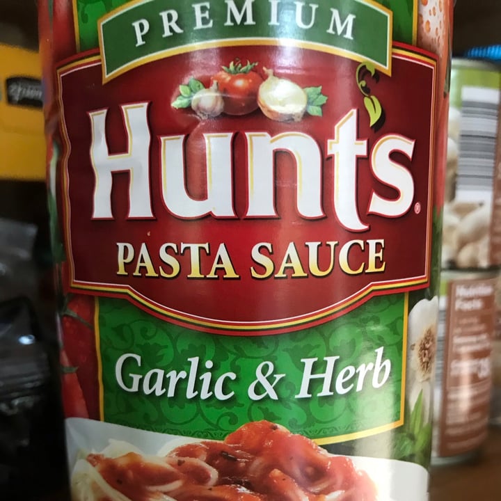 Hunt's Garlic & Herb Pasta Sauce Review abillion