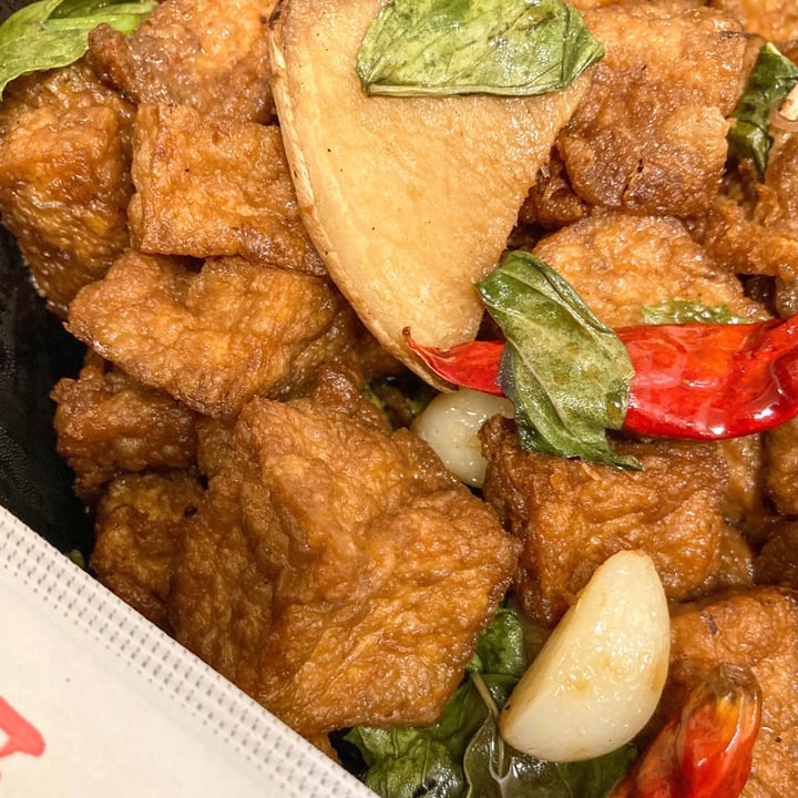 The 81 Hong Kong Cafe 捌拾壹号 Tucson, United States ThreeCup Basil Tofu