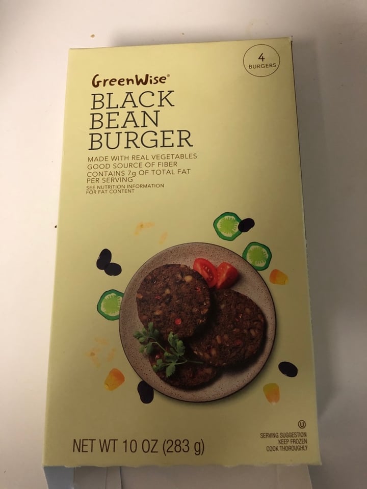 Greenwise Black Bean Burger Reviews abillion