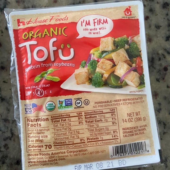 House Foods Organic Firm Tofu Review abillion