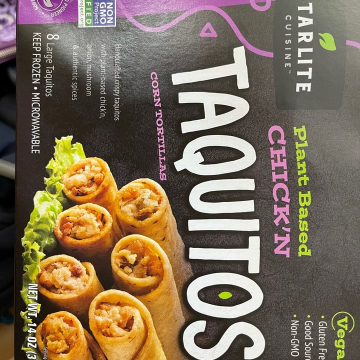 Starlite Cuisine Starlite Cuisine Plant Based Chicken Taquitos Review
