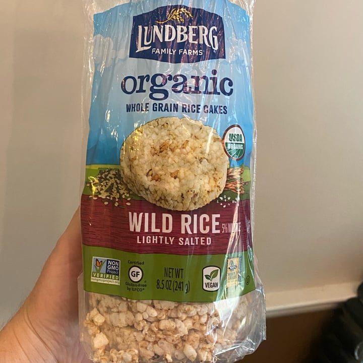 Lundberg Family Farms Organic Whole Grain Rice Cakes Wild Rice Review