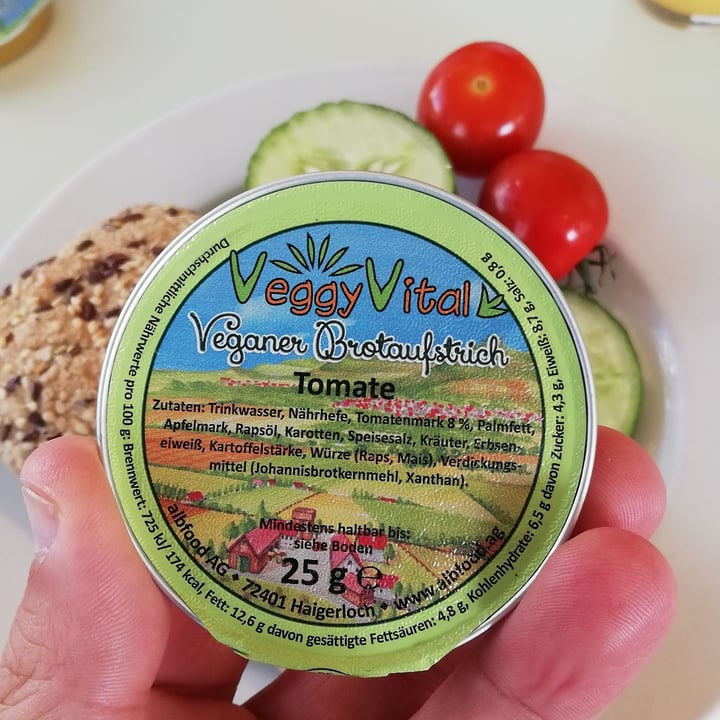 Veggy Vital Brotaufstrich Tomate Reviews | abillion
