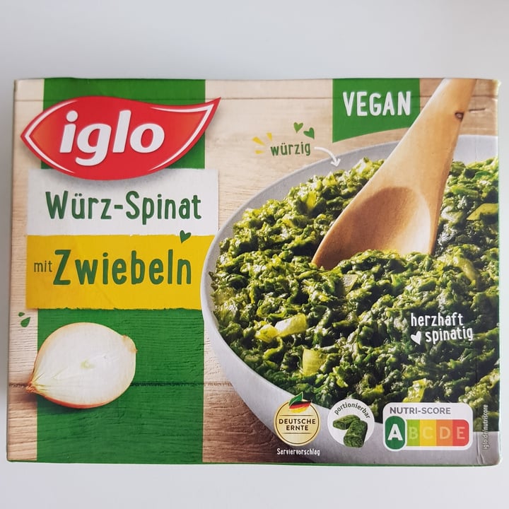 review photo of Iglo Würzspinat mit Zwiebeln shared by @vegalexandra on 23 Oct 2022 - review