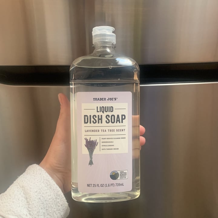Trader Joe's Lavender Tea Tree Liquid Dish Soap Review abillion
