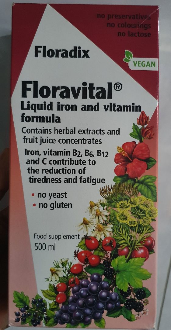 Floradix Floravital Liquid Iron and Vitamin Formula Review | abillion