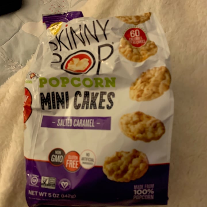Skinny Pop Mini Cakes salted caramel Review abillion