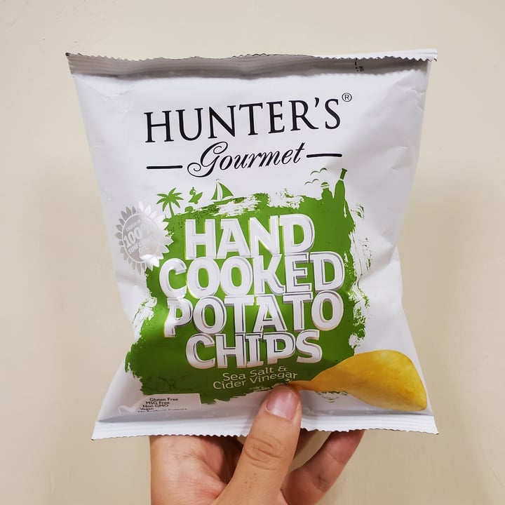 Hunter's gourmet Sea Salt and Vinegar Chips Review abillion