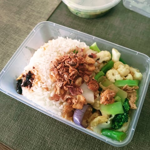 Braised Vegetables Rice Set
