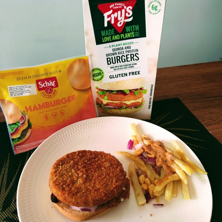 Fry's Family Food Co Quinoa and Brown Rice Protein Burgers Review