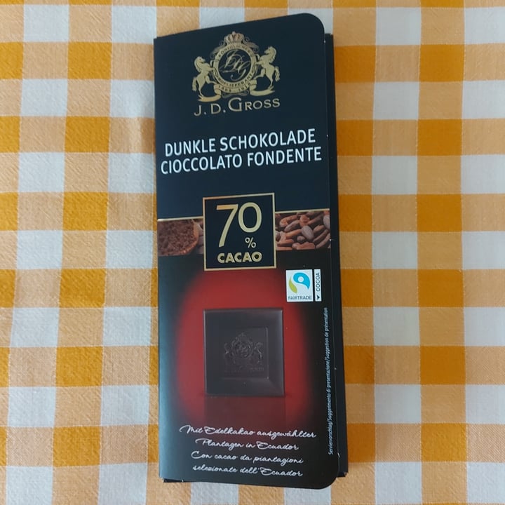 J. D. Gross Cioccolato Fondente 70 Review abillion