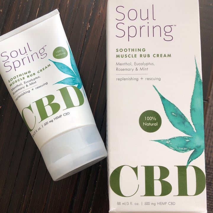 Soul Spring Soothing Muscle Rub Cream Review abillion
