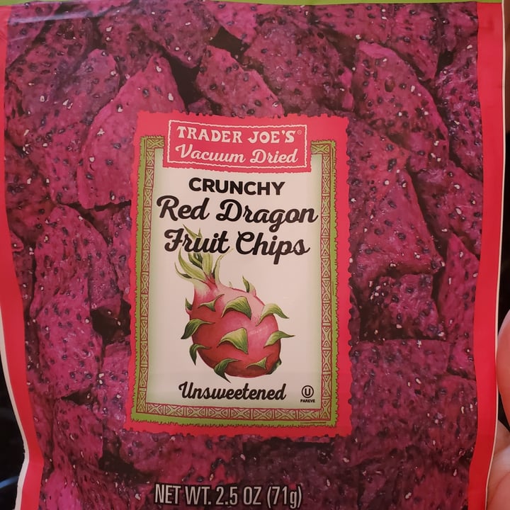 Trader Joe's Crunchy Red Dragon Fruit Chips Review abillion