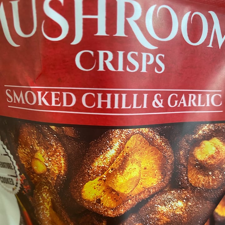 DJ&A Shiitake Mushroom Crisps Smoked Chilli & Garlic Review abillion