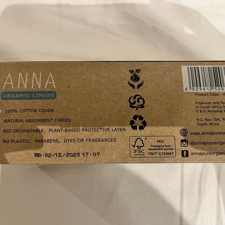 Anna organic liners liners Review abillion
