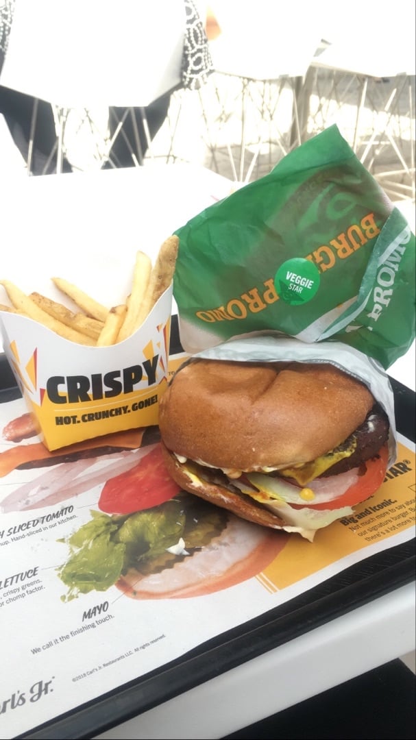 Carl's Jr. Veggie Burger Reviews abillion