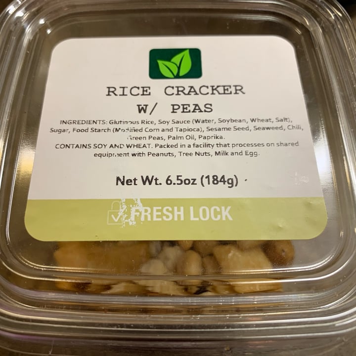 Torn & Glasser Inc. Rice Crackers with Peas Reviews abillion