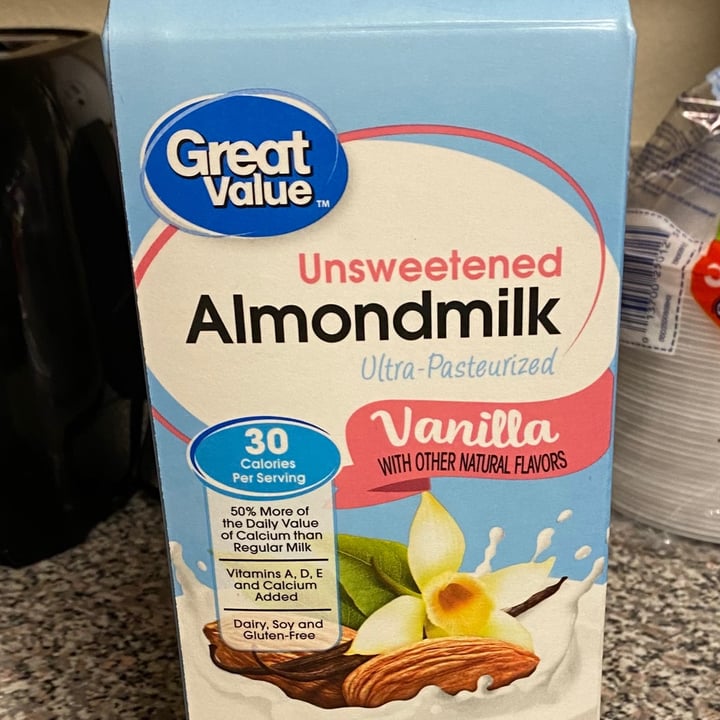 Great Value Almondmilk Unsweetened Vanilla Review abillion