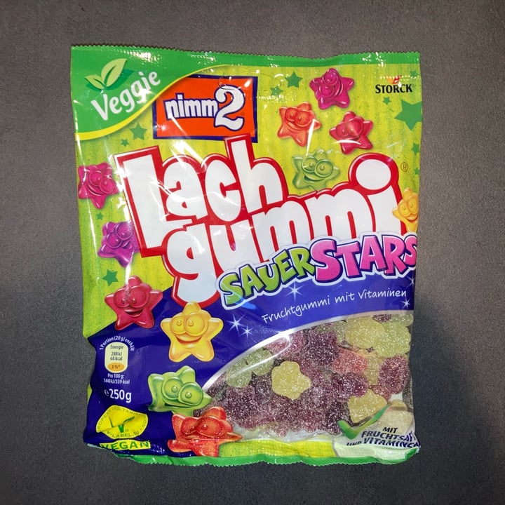 photo of Nimm 2 Lach Gummi Sauer Stars shared by @josephineh on  19 May 2022 - review