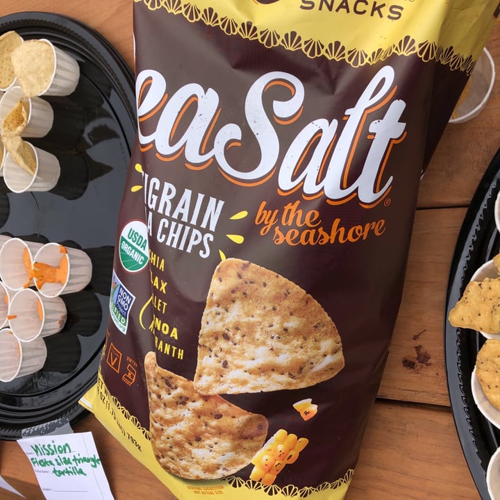 Late July Snacks Sea Salt by the seashore Multigrain Tortilla Chips
