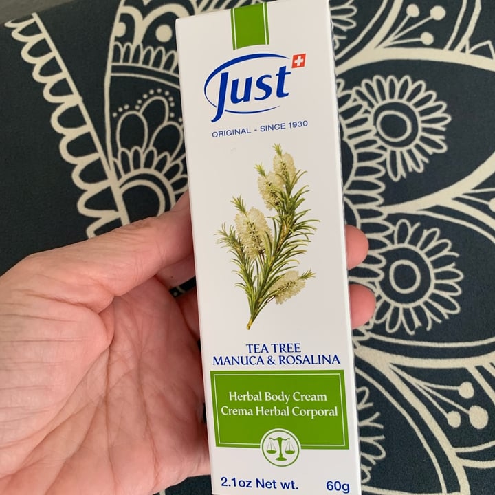 Just Crema Corporal Tea Tree Review abillion